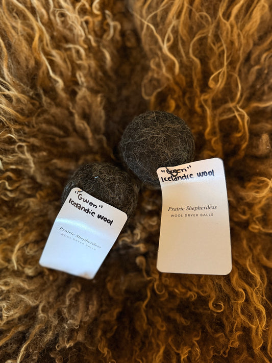 Icelandic Wool Dryer Balls - Gwen