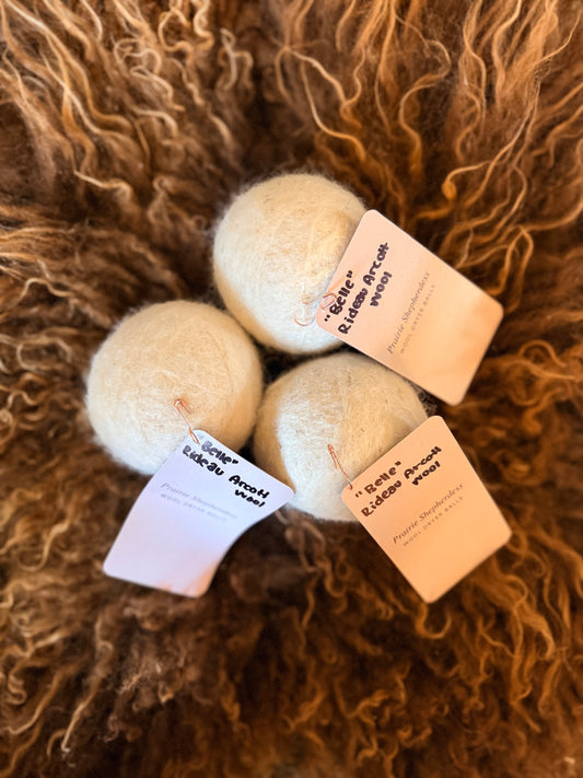 Rideau Arcott Wool Dryer Balls - Belle