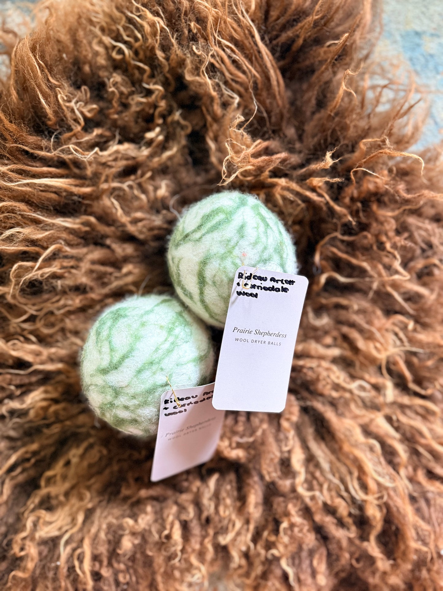 Wool Dryer Balls - Colourful