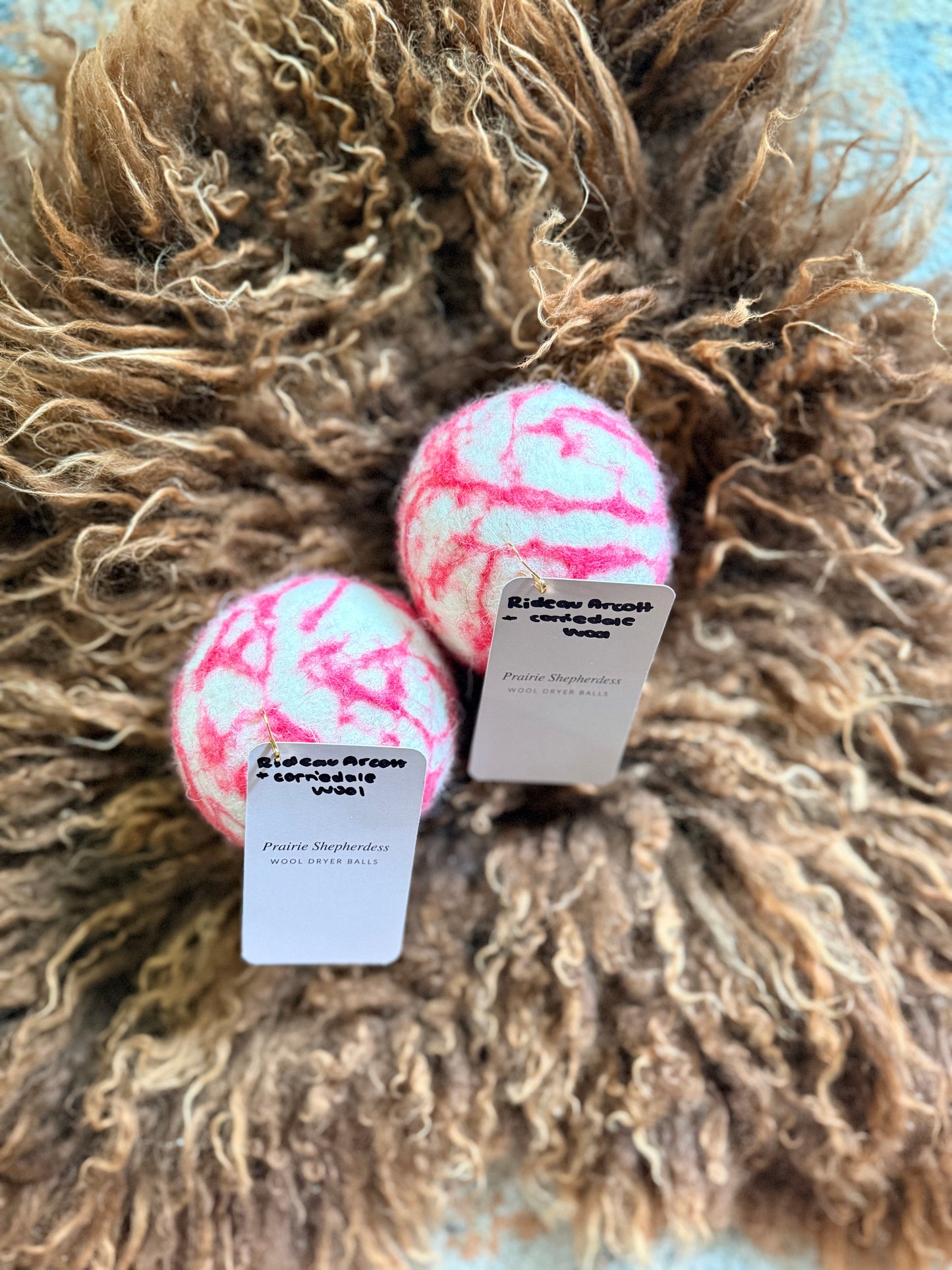 Wool Dryer Balls - Colourful