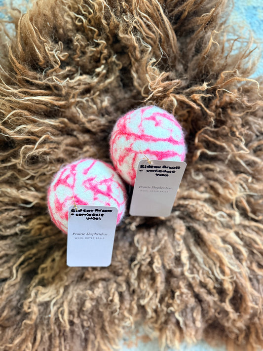 Wool Dryer Balls - Colourful
