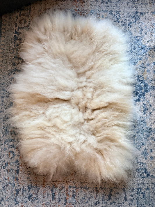 Icelandic x Rideau Arcott Sheepskin - “Alora”