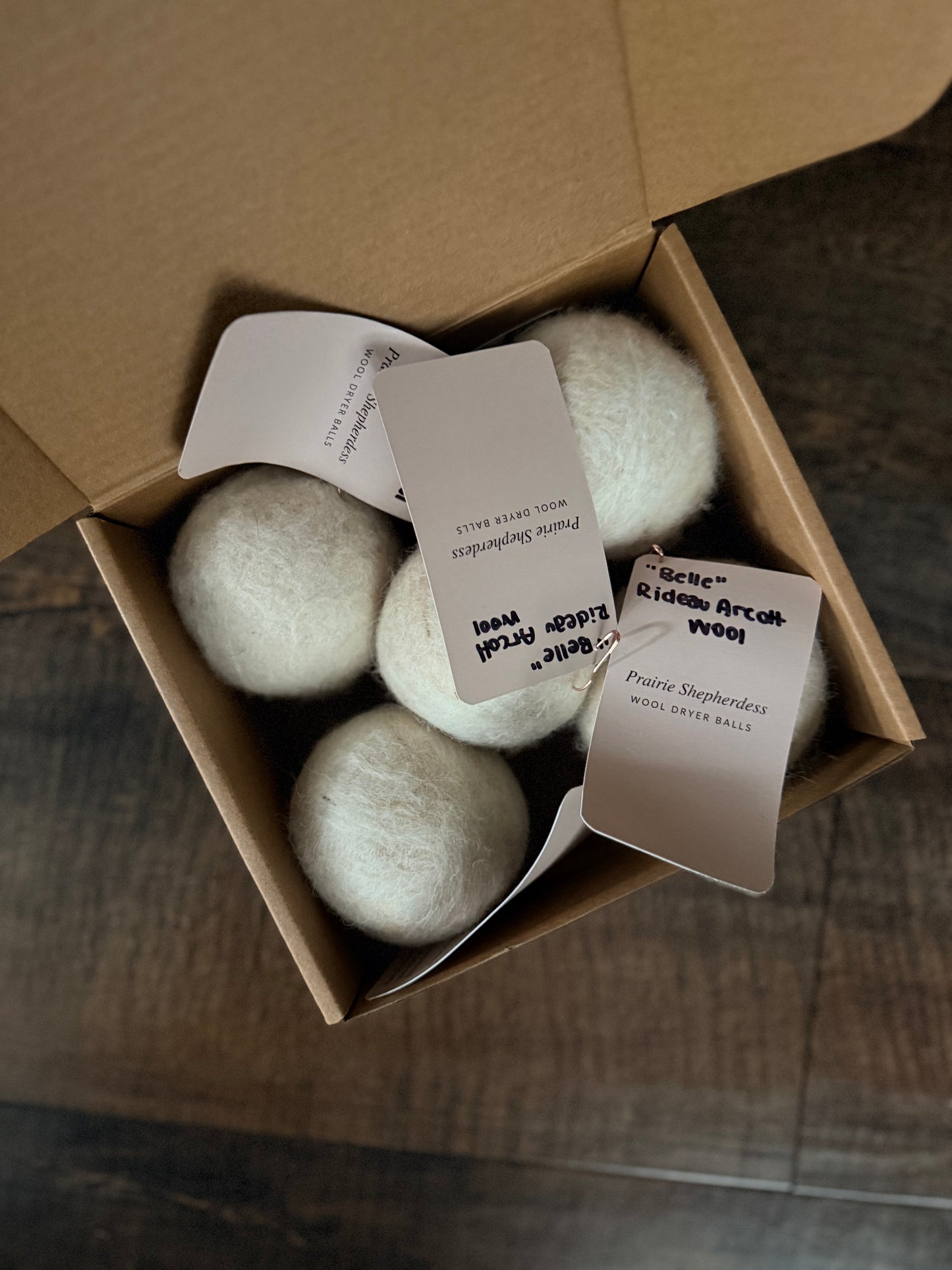 Rideau Arcott Wool Dryer Balls - Belle