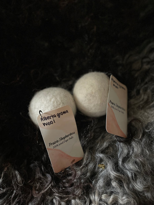 Wool Dryer Balls - Alberta Wool