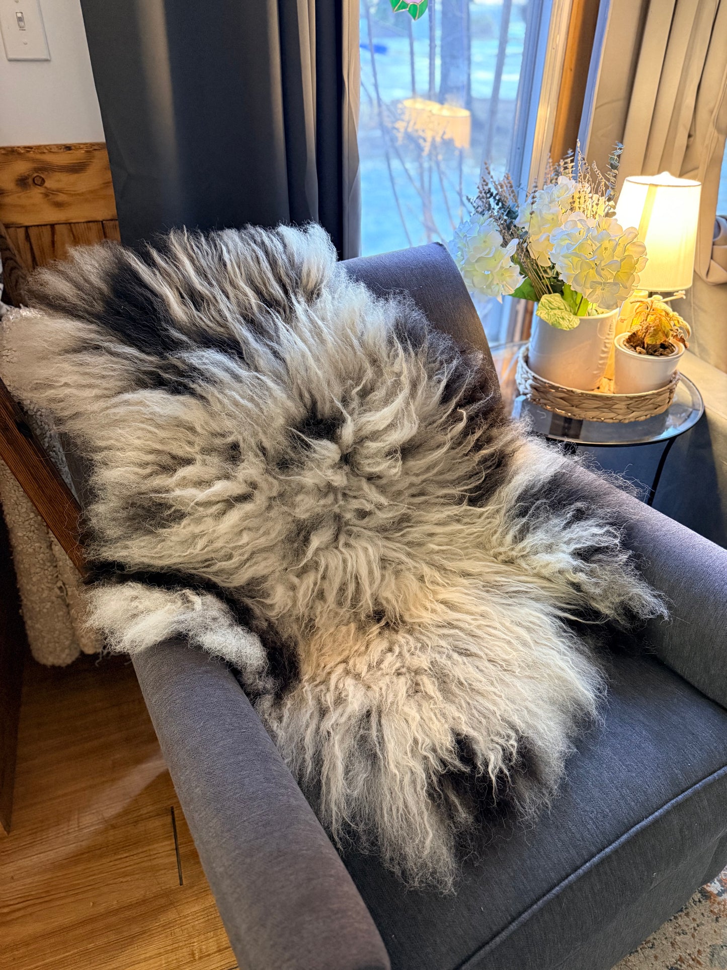 Navajo Churro Sheepskin - “Rogan”