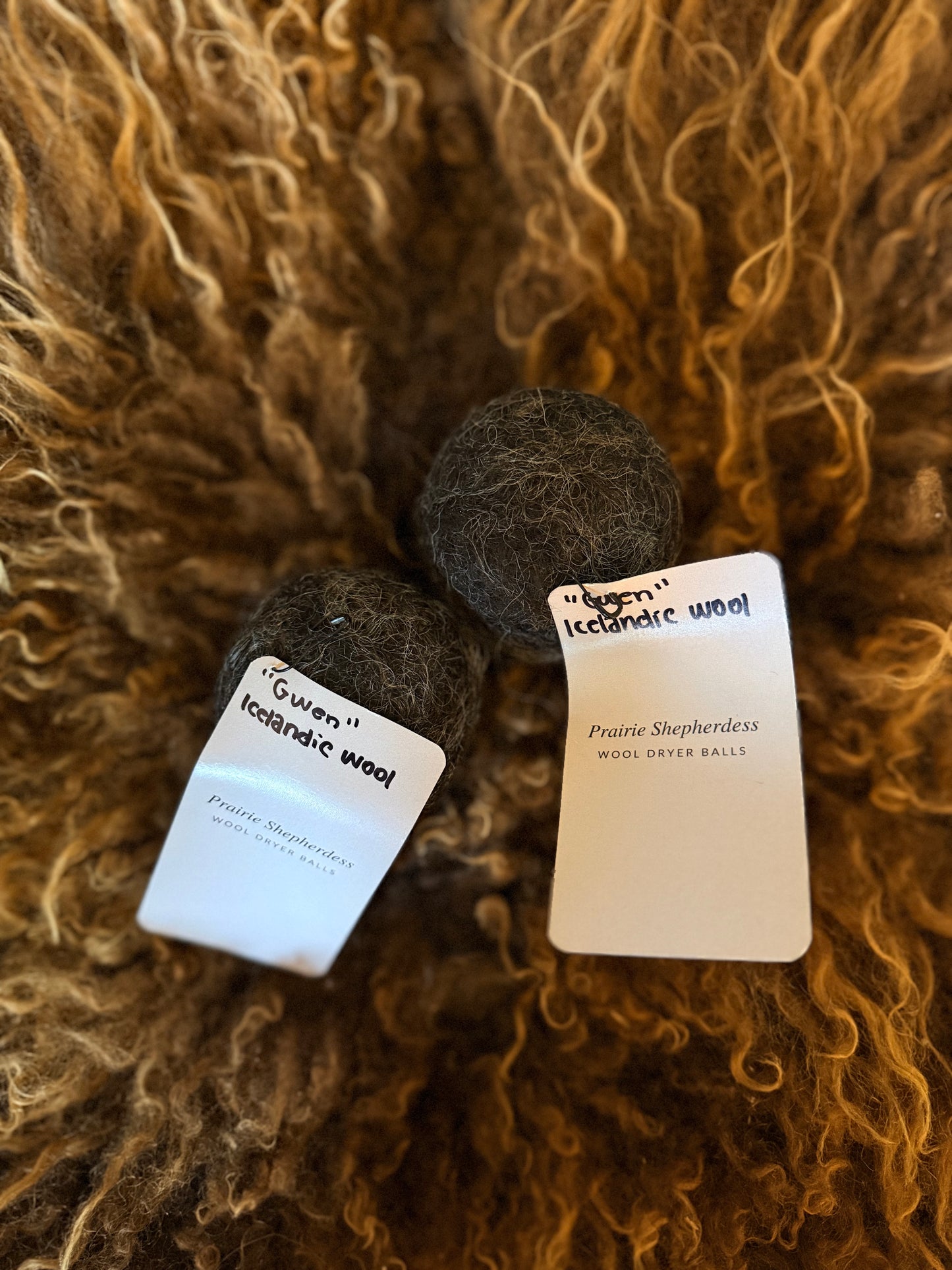 Icelandic Wool Dryer Balls - Gwen