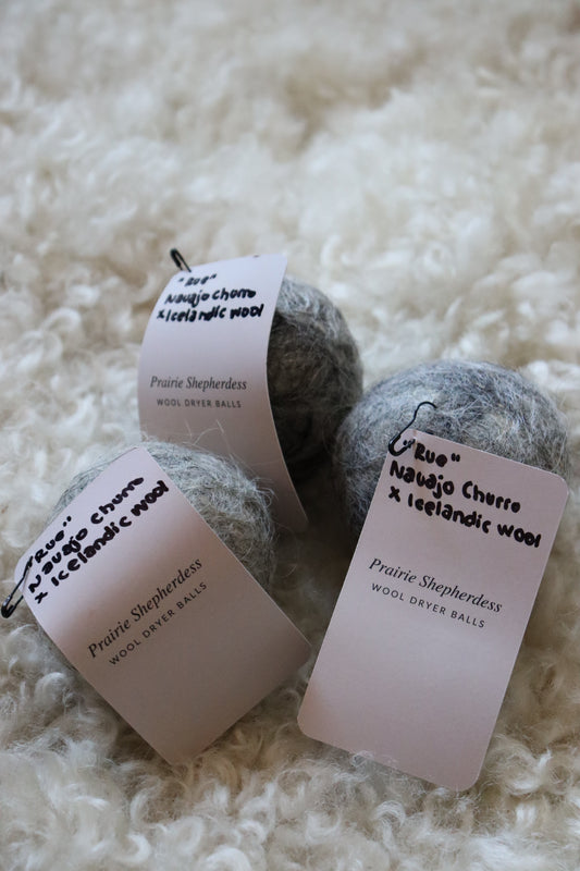 Wool Dryer Balls- Rue